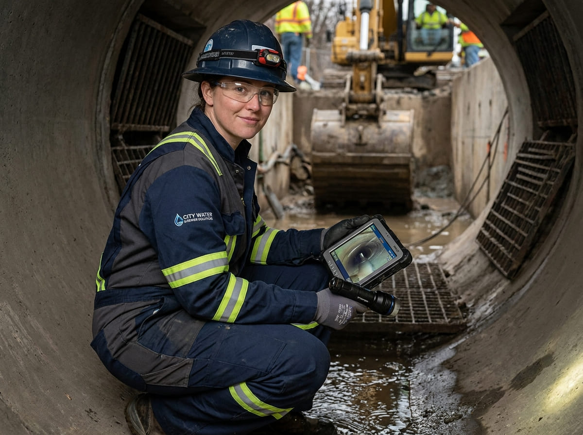 Sewer Line Inspection & Replacement in Granger